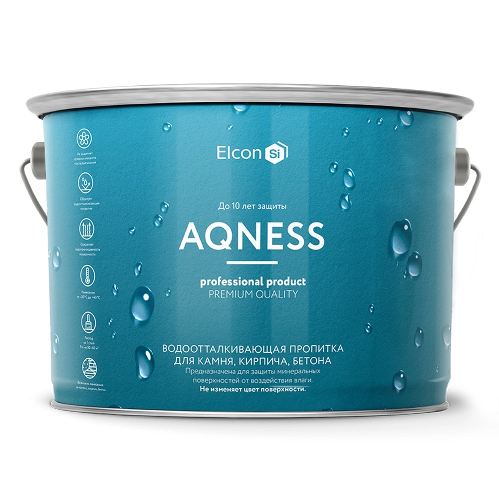 Водоотталкивающая пропитка для камня, кирпича, бетона Elcon Aqness, 2 л купить в отделе Гидрофобизаторы магазина Экономстрой