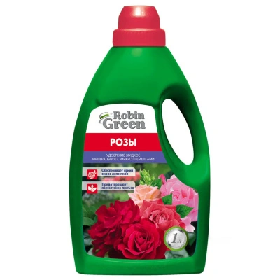 Удобрение минеральное Робин Грин, для роз, 1 л купить в отделе магазина Экономстрой