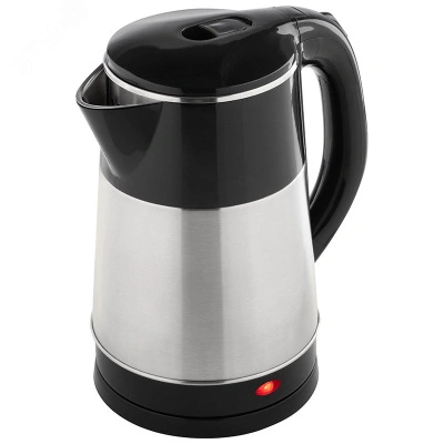 Чайник электрический Homestar HS-1055, стальной, чёрный, 2,3 л купить в отделе магазина Экономстрой