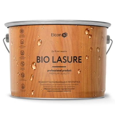 Пропитка для дерева Elcon Bio Lasure сосна, 9 л купить в отделе магазина Экономстрой