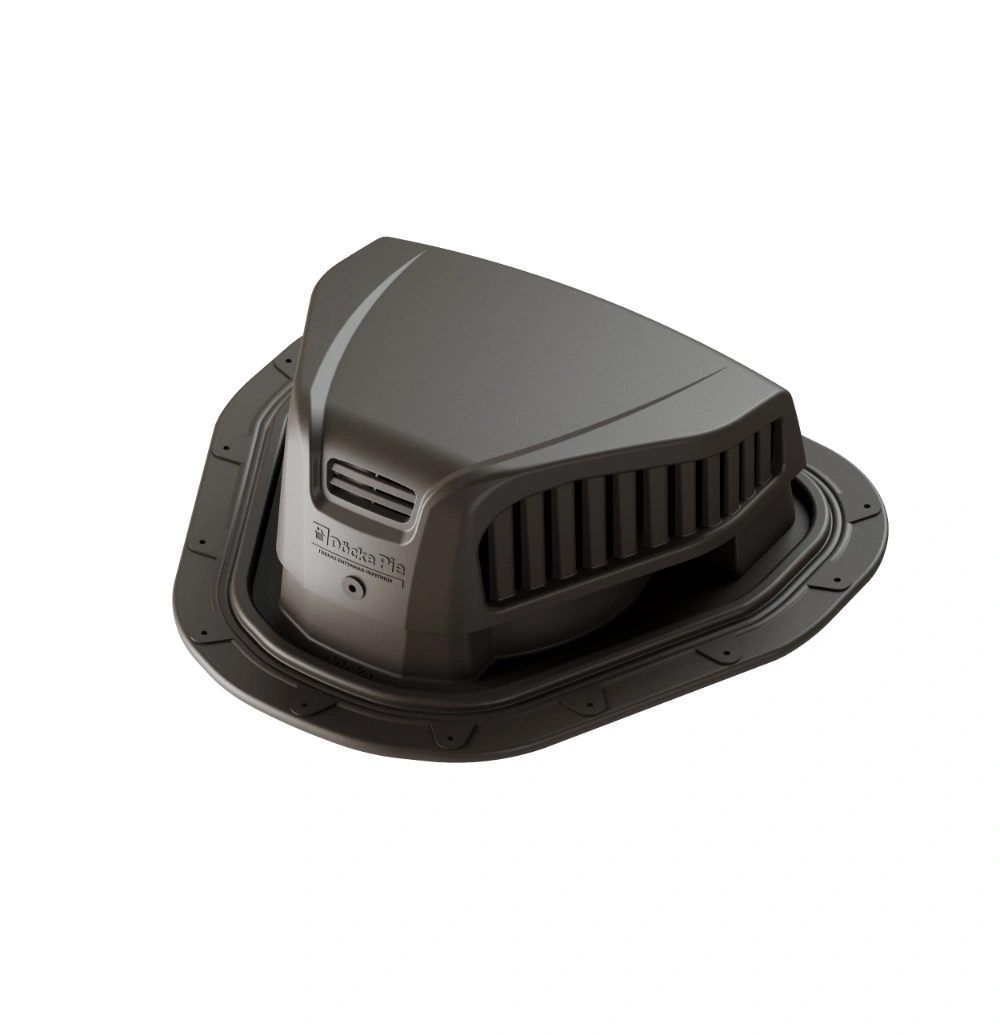 Аэратор точечный Docke PIE NEXT темно-коричневый купить в отделе Комплектующие к гибкой черепице магазина Экономстрой