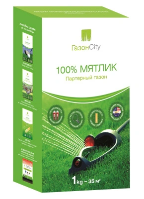 Семена газона ГазонCity Мятлик 100%, 1 кг купить в отделе магазина Экономстрой
