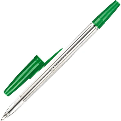 Ручка шариковая Attache Economy Elementary 0,5 мм зеленый стержень 737055 702128 купить в отделе магазина Экономстрой
