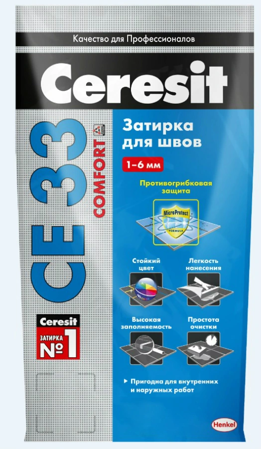 картинка Затирка Ceresit CE 33 Comfort №28, персик, 2 кг от магазина Экономстрой