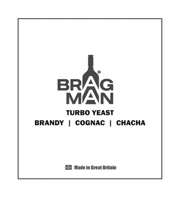 Спиртовые дрожжи Bragman &quot;Brandy/Cognac/Chacha&quot;, 60 г a14373