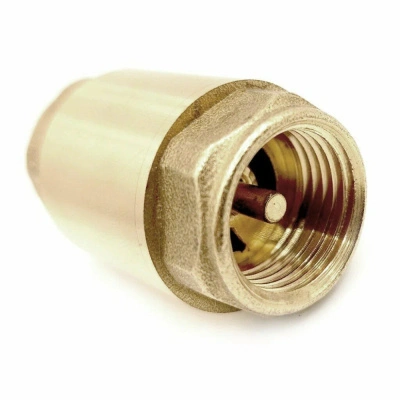 Клапан обратный RTP латунь, внутренняя/внутренняя резьба, 3/4", желтый купить в отделе магазина Экономстрой