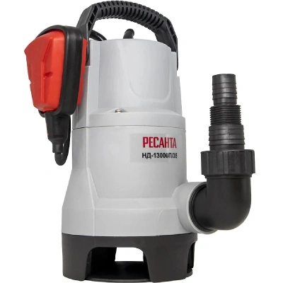 Дренажный насос Ресанта НД-13000П/35 для грязной воды, 550 Вт, 216 л/м, погружение 8 м купить в отделе магазина Экономстрой