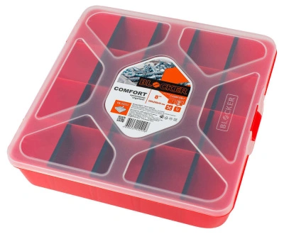 Красный органайзер BLOCKER Master-comfort, 8&quot;