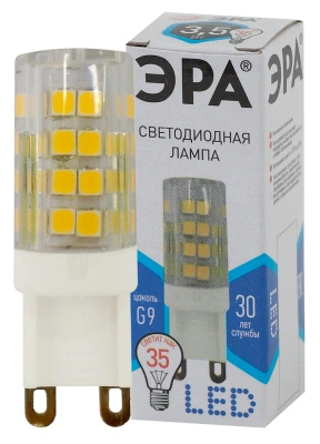 Лампа светодиодная капсульная Эра LED smd JCD-3,5W-CER-840-G9 280lm 4000К, Б0027862 купить в отделе магазина Экономстрой