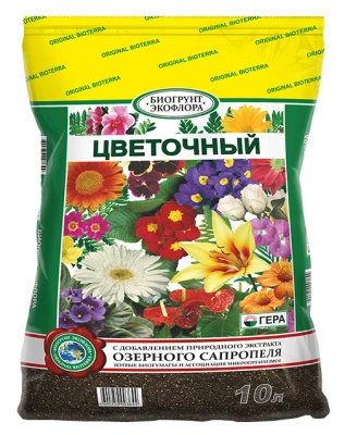 Грунт БиоГрунт "Цветочный Универсальный " 10 л купить в отделе магазина Экономстрой
