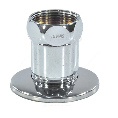 Соединение американка для полотенцесушитель 1"х1" прямой хром купить в отделе магазина Экономстрой