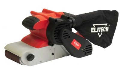 Ленточная шлифмашина Elitech МШЛ 900Э, 900 Вт