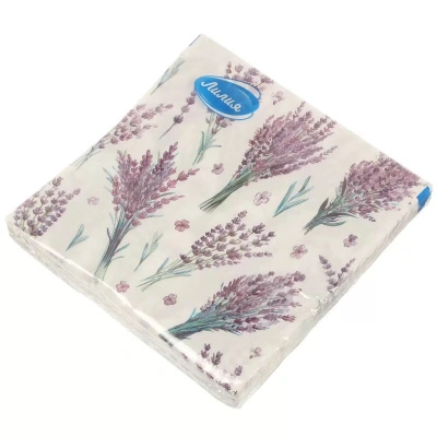 Салфетки бумажные Лилия, Ароматный букет, 20 шт, 2 слоя, 33х33 см купить в отделе магазина Экономстрой