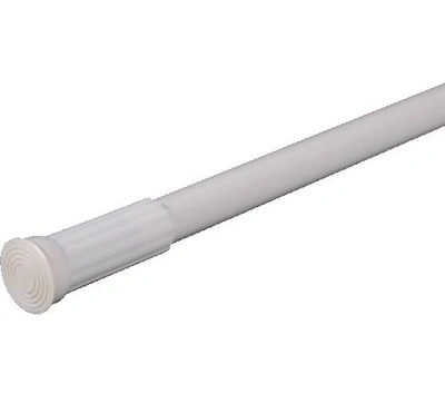 Карниз для ванной MELODIA 110-200 см, d 22/19 мм, бежевый, Mcr-00003