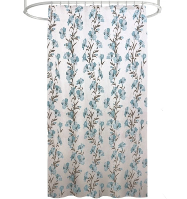 Штора для ванн Peva, GX005-P1,178х183 см, васильки купить в отделе магазина Экономстрой