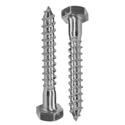 Шуруп-глухарь с шестигранной головкой Госкреп DIN 571, оцинкованный, 8х80 мм (22 шт) купить в отделе магазина Экономстрой