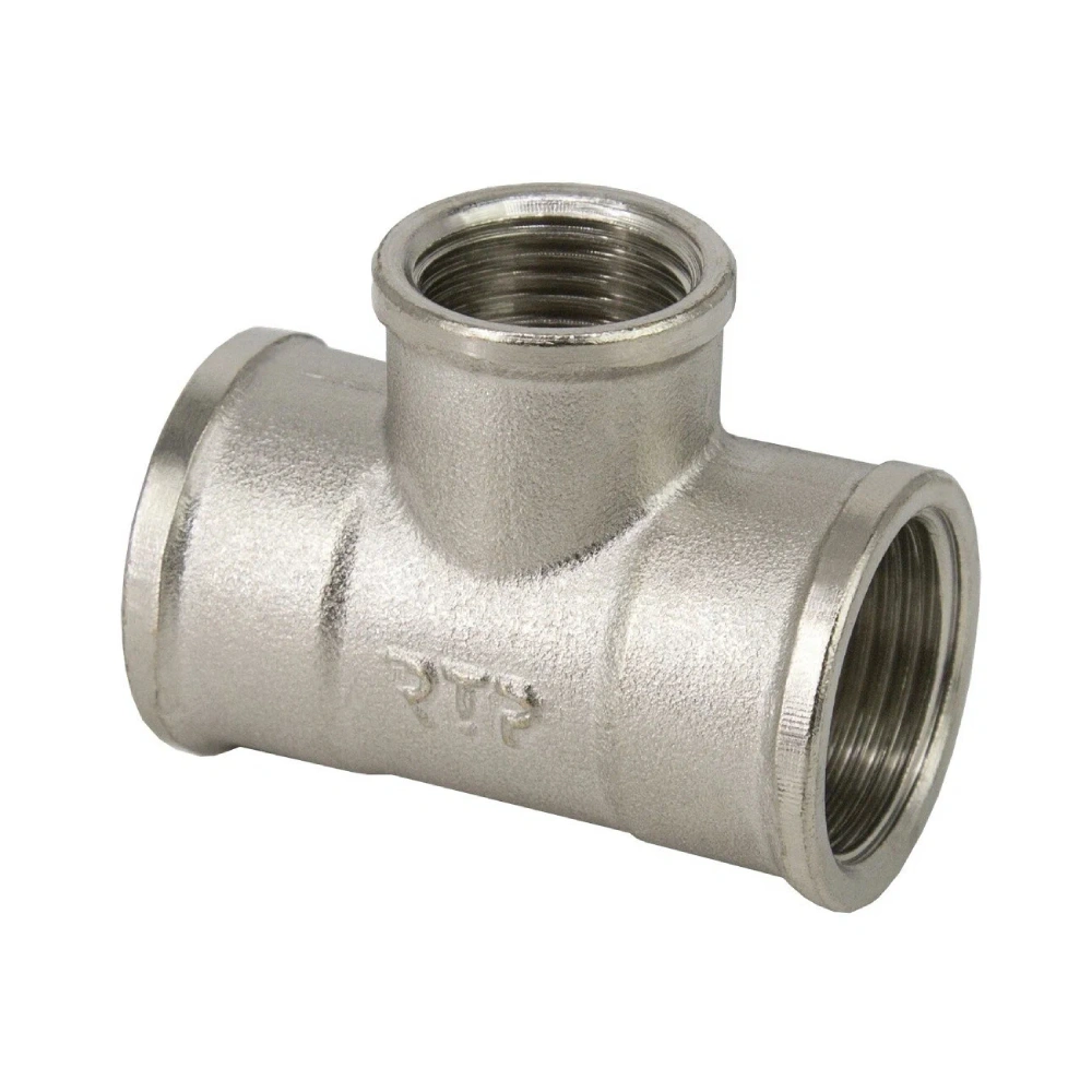 Тройник резьбовой, внутренняя-внутренняя-внутренняя резьба, RTP (РосТурПласт) 34921, G 3/4" купить в отделе Фитинги резьбовые магазина Экономстрой