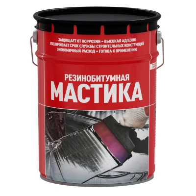 Мастика резинобитумная Старт, 5 л/4,5 кг (металл) купить в отделе магазина Экономстрой