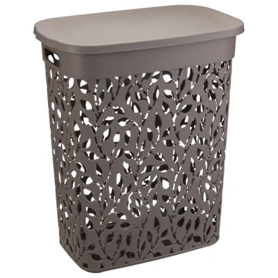 Корзина для белья Флора, французский серый, 35 л купить в отделе магазина Экономстрой