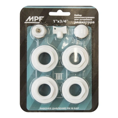 Набор комплектующих для установки радиатора 1"х3/4" ИС.030067 купить в отделе магазина Экономстрой