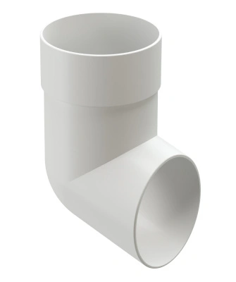 Наконечник Docke STANDARD (Standart) пластиковый 80 мм, белый RAL 9003