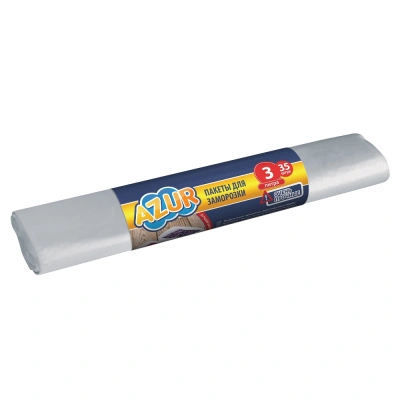 Пакеты для заморозки Azur, 35 шт, 3 л купить в отделе магазина Экономстрой