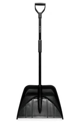 Лопата снеговая 555х410 мм PROTEX "ПРОФИ", с черенком (1,41 м, 1,2 кг) купить в отделе магазина Экономстрой