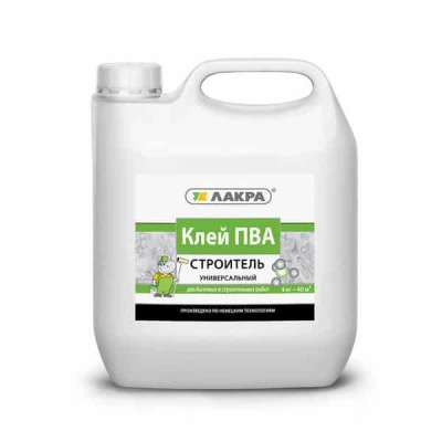 Клей ПВА Лакра, универсальный, 4 кг купить в отделе магазина Экономстрой