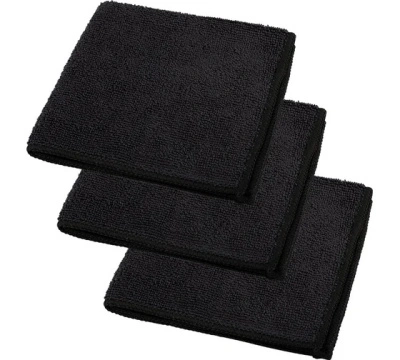 Набор салфеток из микрофибры Leonord Black, 3 шт купить в отделе магазина Экономстрой