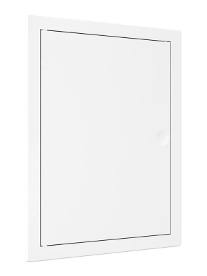 Люк ревизионный нажимной 150х200 с фланцем 172х222 пластик купить в отделе магазина Экономстрой