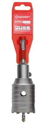 Коронка по бетону с хвостовиком, 35 мм, SDS+, Hagwert, 562235 купить в отделе магазина Экономстрой