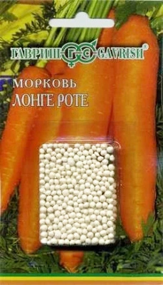 Семена Гавриш Морковь Лонге Роте (гранулы), 300 шт купить в отделе магазина Экономстрой