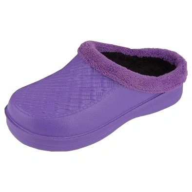 Сабо женские, утепленные, сиреневый, размер 37 купить в отделе магазина Экономстрой