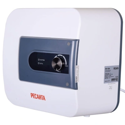 Водонагреватель накопительный Ресанта ВН-15Н над мойкой, 15 л купить в отделе магазина Экономстрой