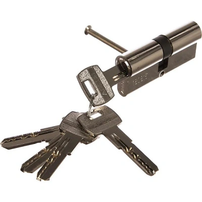 Цилиндровый механизм Apecs SM-70-NI, ключ/ключ, никель