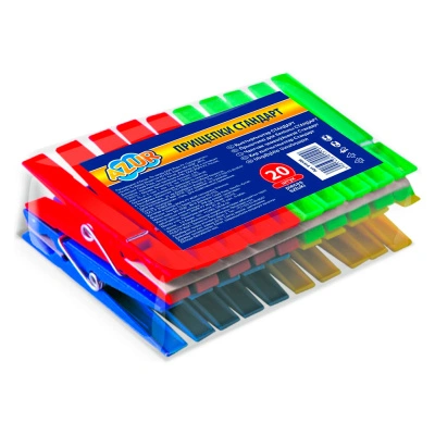 Прищепки York Стандарт Azur, 20 шт купить в отделе магазина Экономстрой