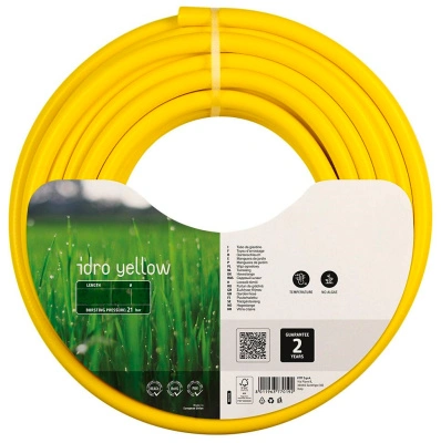 Шланг армированный 3-х слойный Fitt Idro Yellow, 1/2", 25 м купить в отделе магазина Экономстрой