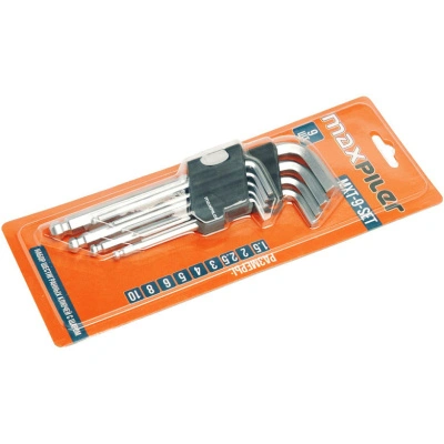 Набор шестигранных ключей с шаром Maxpiler, 9 шт купить в отделе магазина Экономстрой