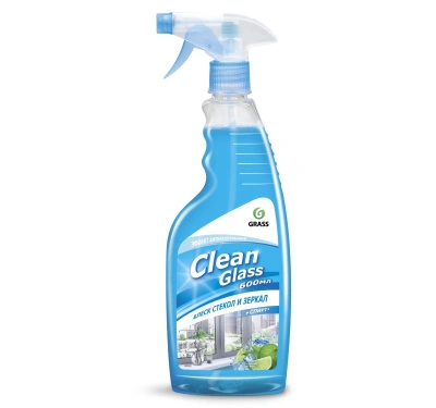 Очиститель стекол (голубая лагуна) 600 мл триггер GRASS &quot;Clean Glass&quot; 46779
