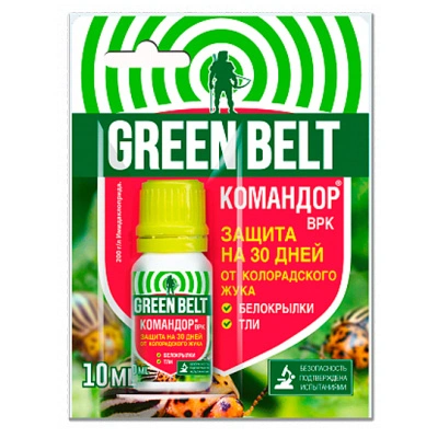 Средство от насекомых-вредителей Грин Бэлт, Командор, 10 мл купить в отделе магазина Экономстрой