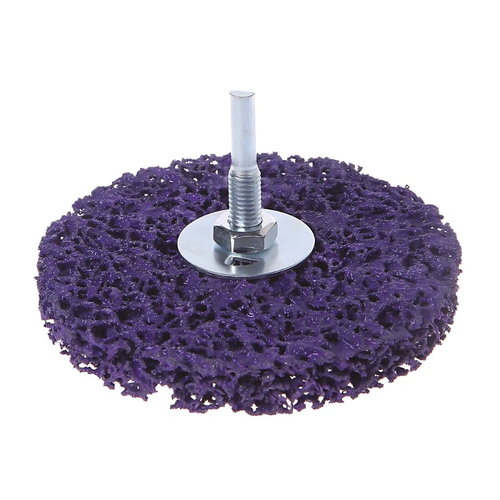 Круг шлифовальный коралловый на дрель (50 мм; фиолетовый), Росомаха 449050 купить в отделе Щетки-насадки для дрелей магазина Экономстрой