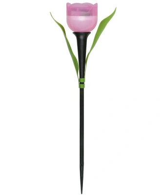 Садовый LED светильник тюльпан розовый USL-C-451/PT305 PINK TULIP