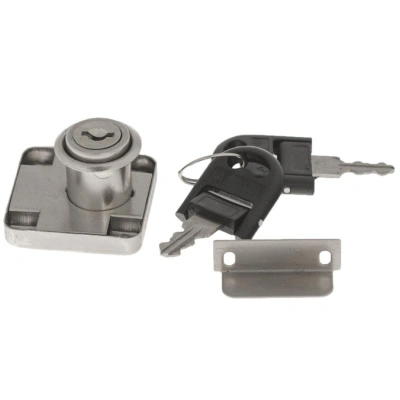 Замок мебельный, белый цинк, 1 шт купить в отделе магазина Экономстрой