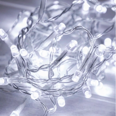 Гирлянда светодиодная Navigator, свет белый, 61 801 NGF-S01-50CW-5-3m-3AA-TR-IP20 купить в отделе магазина Экономстрой