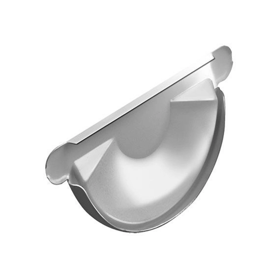 Заглушка желоба металлическая 125 мм, оцинкованная сталь купить в отделе Водосточные системы магазина Экономстрой