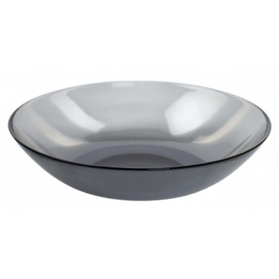 Тарелка суповая Симпатия Графит, 20,8 см купить в отделе магазина Экономстрой