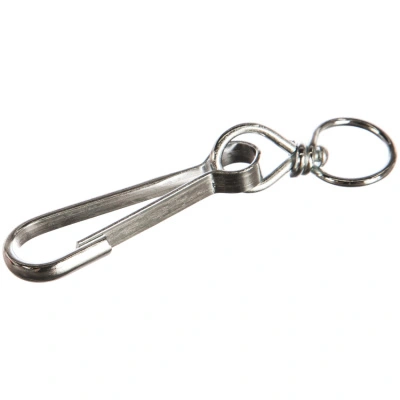 Карабин с вертлюгом Госкреп, белый цинк, 70 мм купить в отделе магазина Экономстрой