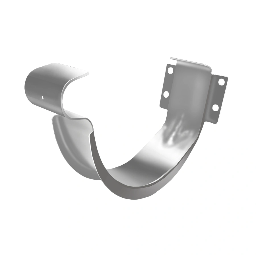 Крюк короткий 4 мм, Ф-125 мм, RAL 9003 РЕ двусторонний купить в отделе Водосточные системы магазина Экономстрой