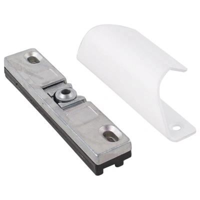 Комплект балконной ручки с защелкой белый купить в отделе магазина Экономстрой