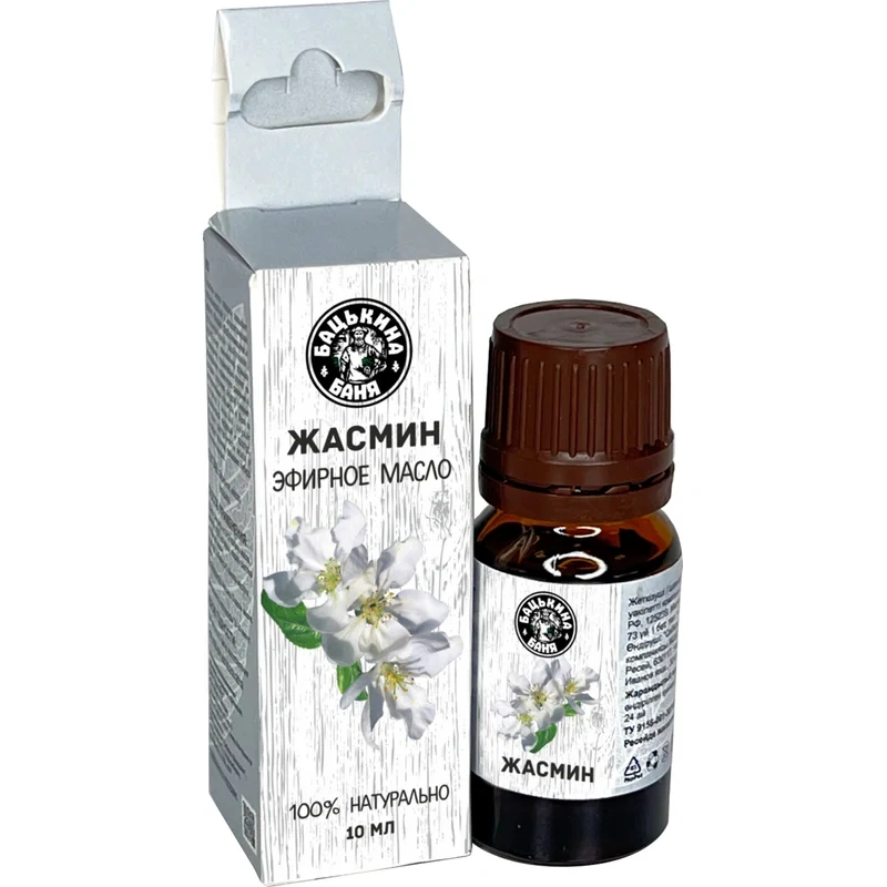 Эфирное масло Бацькина баня, "Жасмин", 10 мл купить в отделе Масла, ароматизаторы магазина Экономстрой